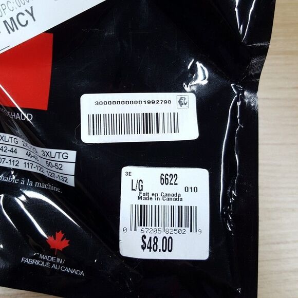 STANFIELDS Long Johns Mens Large White Waffle Knit Cotton Blend Base Layer Pant - Picture 6 of 7